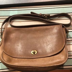 Coach Vintage leather crossbody bag